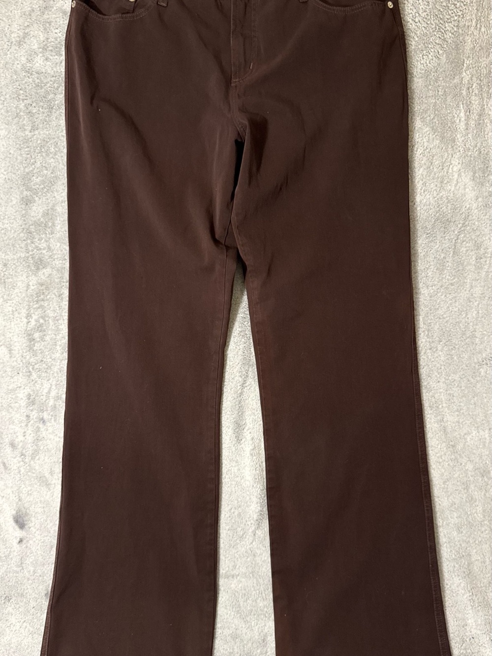 Fabrizio Gianni Brown Stretch Bootcut Jeans Women’s Size 16
